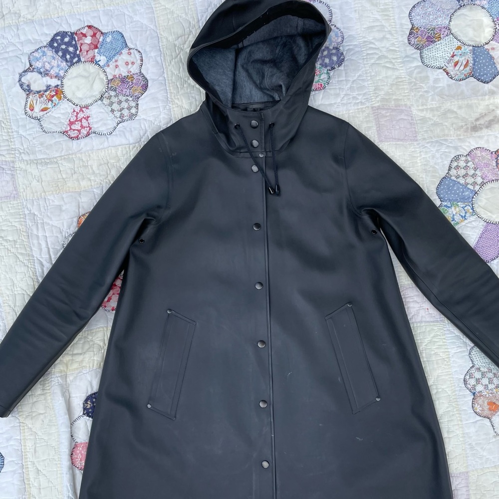 Stutterheim moosebacke raincoat size Xs